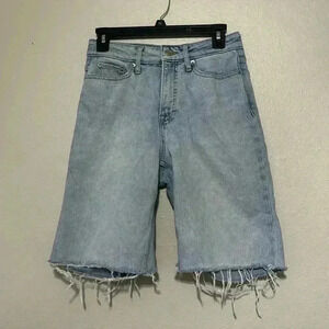 Free Assembly Long Jean Shorts Size 2